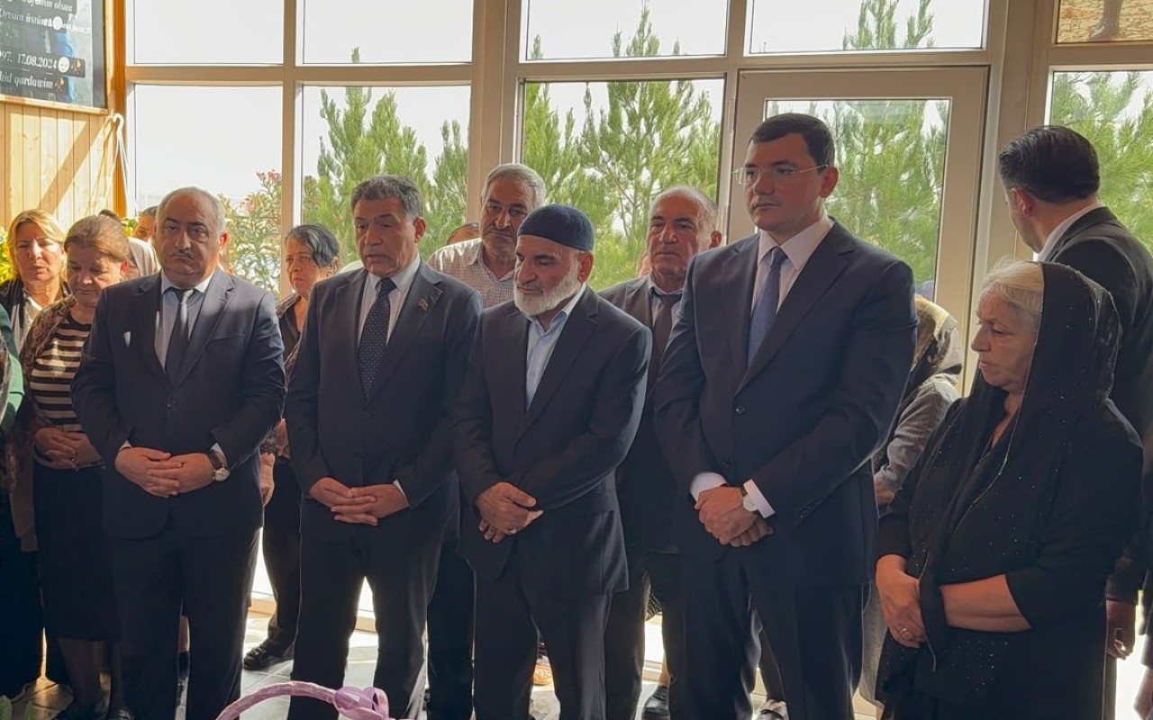 Vətən müharibəsi şəhidinin anım mərasimi keçirildi